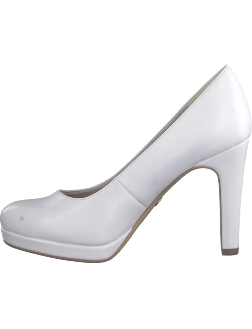 imagem de Tamaris Branco saltos sapatos femininos4