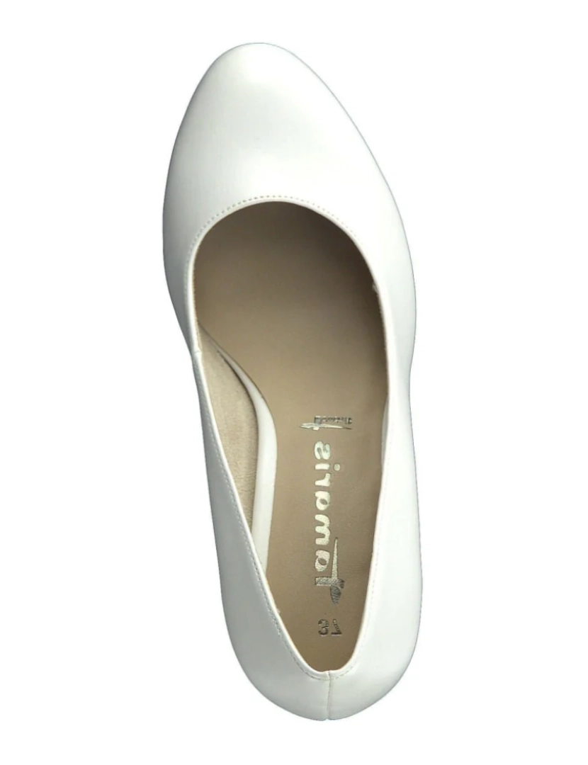 imagem de Tamaris Branco saltos sapatos femininos6