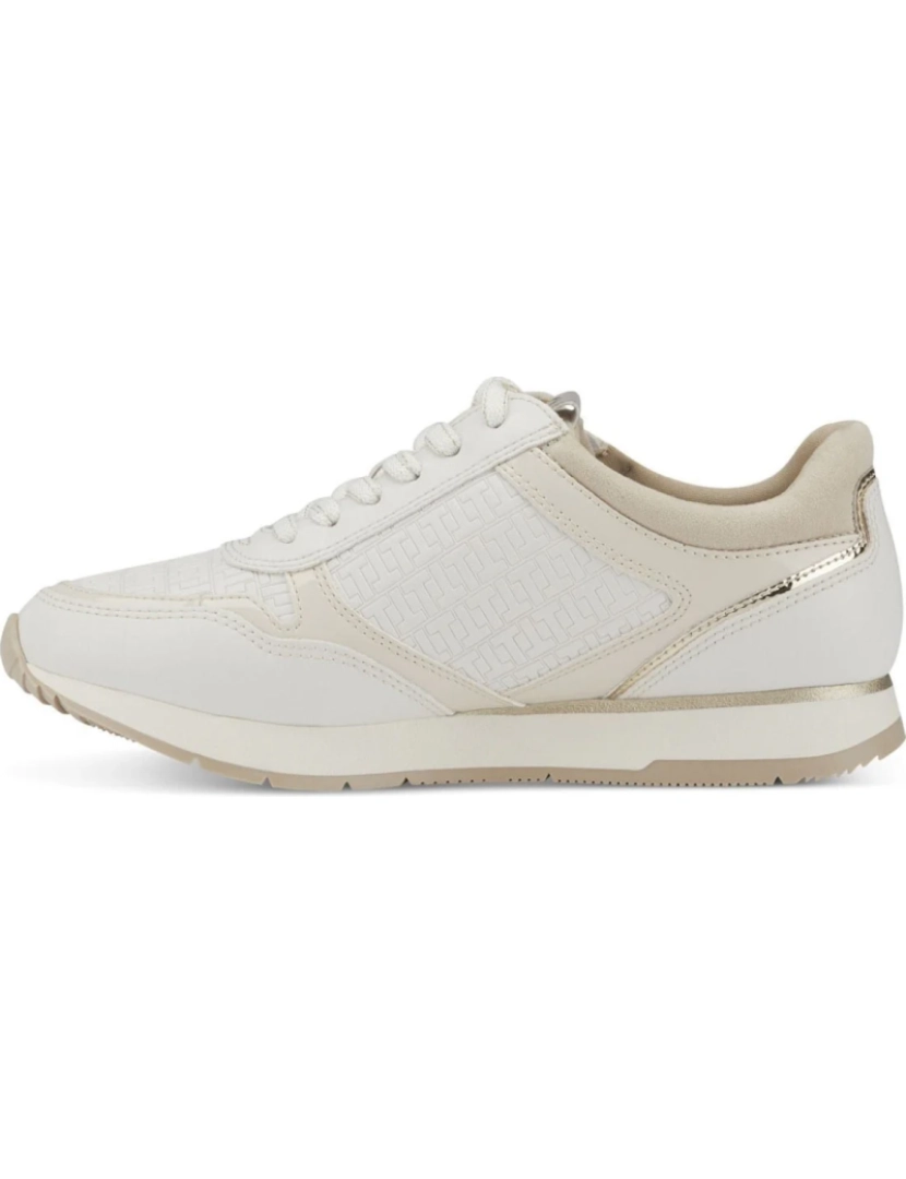 imagem de Tamaris Branco Trainers sapatos femininos4