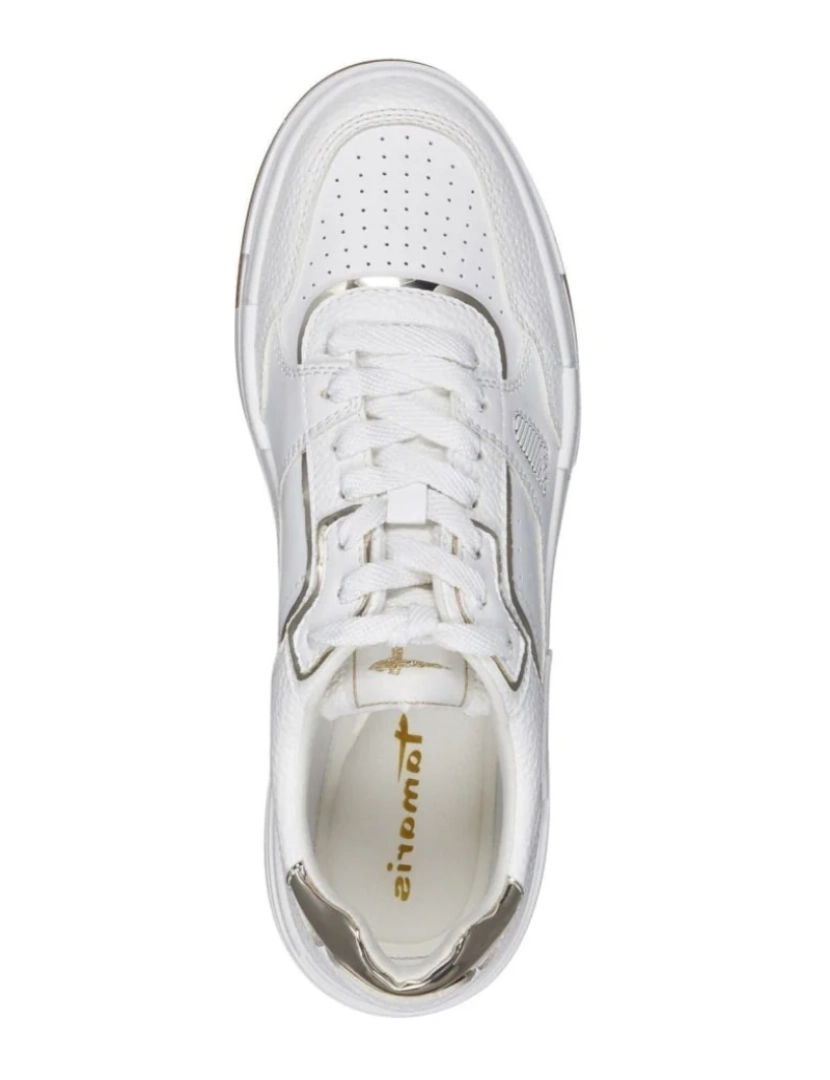 imagem de Tamaris Branco Trainers sapatos femininos6