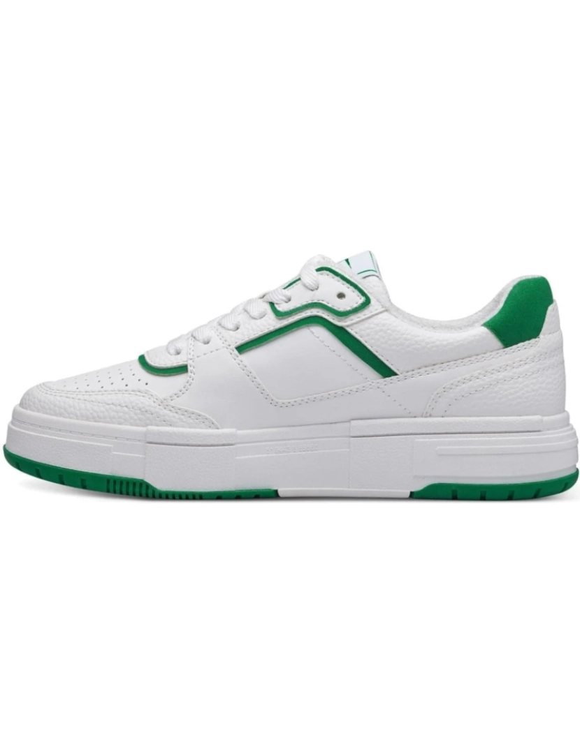 imagem de Tamaris Branco Trainers sapatos femininos4