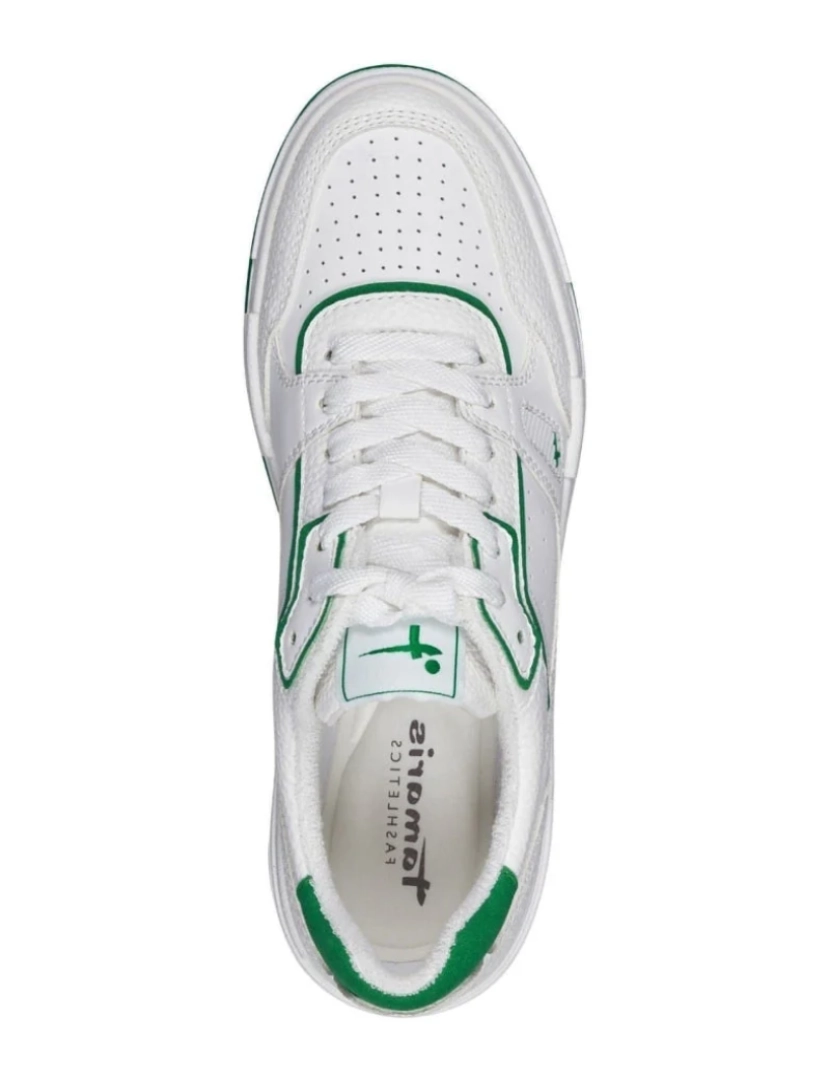 imagem de Tamaris Branco Trainers sapatos femininos6