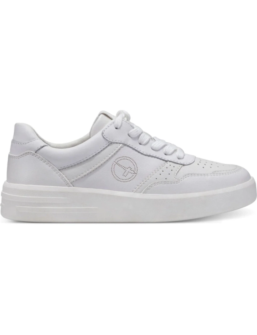 Tamaris - Tamaris Branco Trainers sapatos femininos