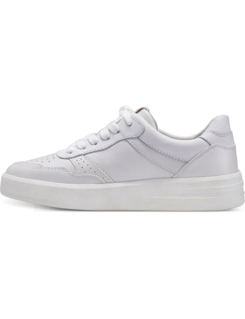 imagem de Tamaris Branco Trainers sapatos femininos4