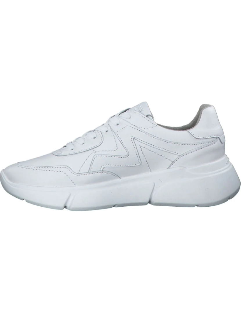 imagem de Tamaris Branco Trainers sapatos femininos4