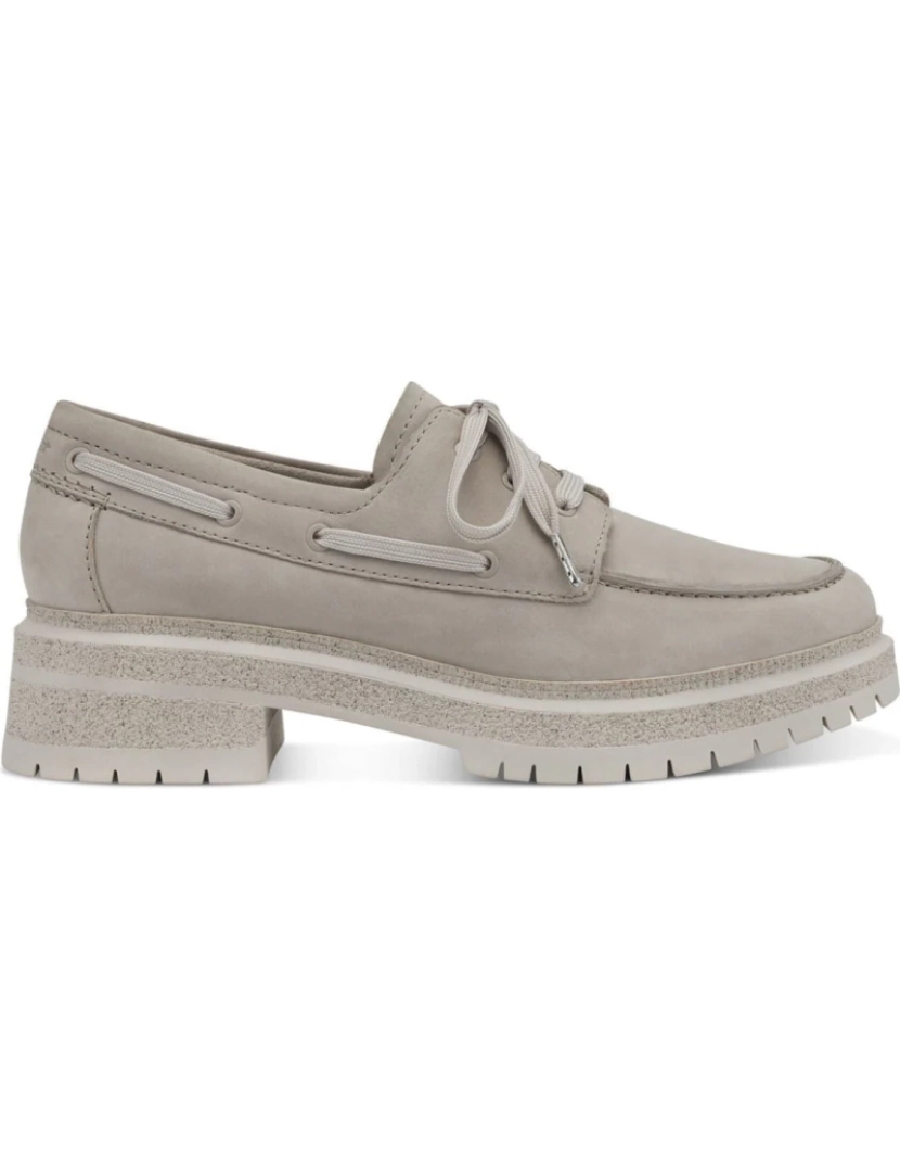 Tamaris - Tamaris Bege Loafers sapatos femininos