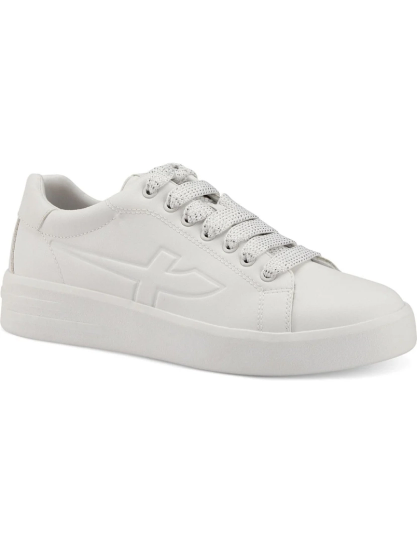 imagem de Tamaris Branco Trainers sapatos femininos3