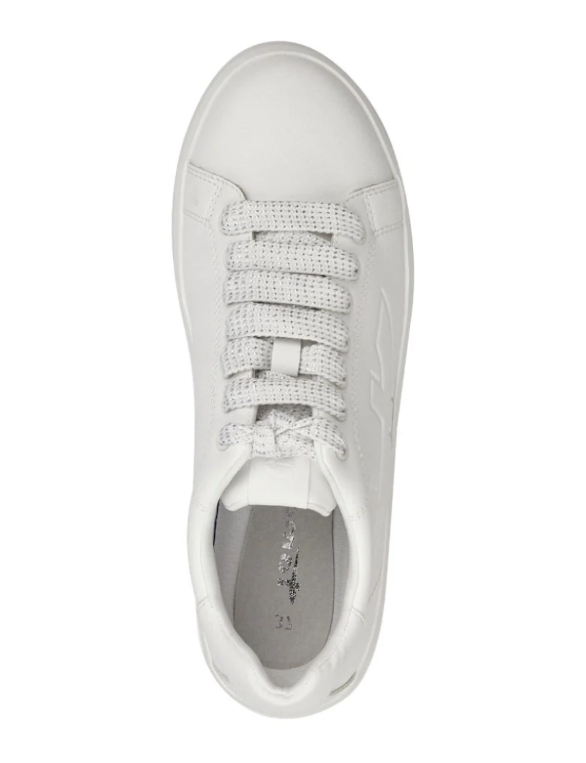 imagem de Tamaris Branco Trainers sapatos femininos6