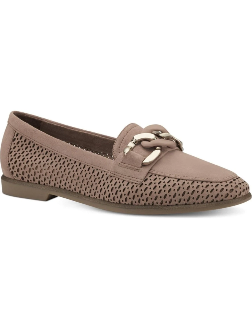 Tamaris - Tamaris Bege Loafers sapatos femininos