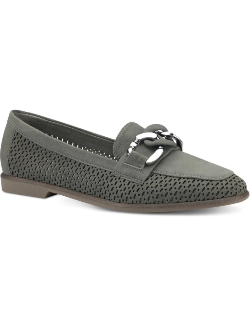 imagem de Tamaris Verde Loafers sapatos femininos3