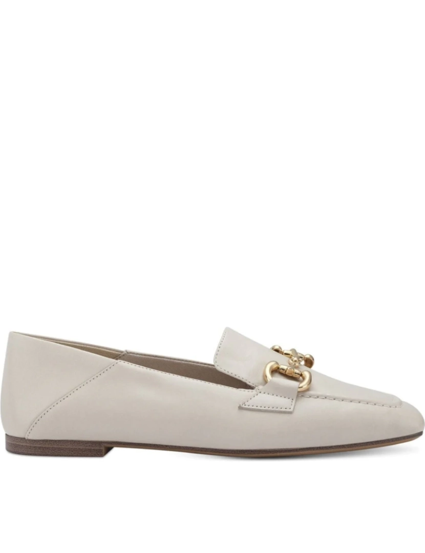 Tamaris - Tamaris Bege Loafers sapatos femininos