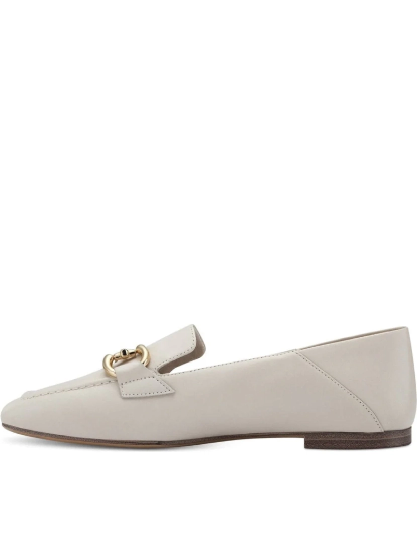 imagem de Tamaris Bege Loafers sapatos femininos4