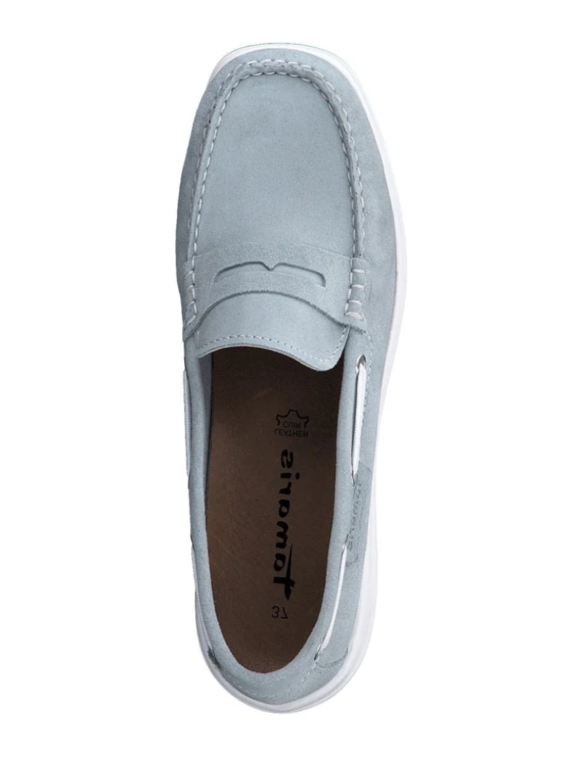 imagem de Tamaris Blue Loafers sapatos femininos6