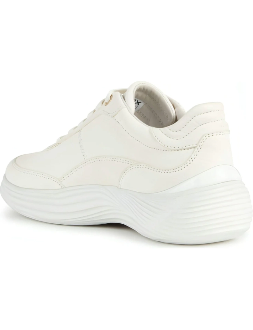 imagem de Geox White Trainers Calçados Femininos4