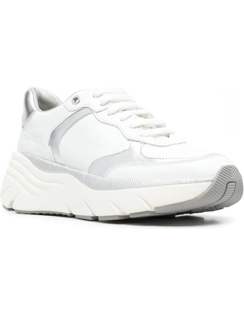 imagem de Geox White Trainers Calçados Femininos2