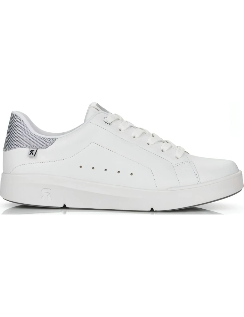 Rieker - Rieker Branco Trainers sapatos femininos