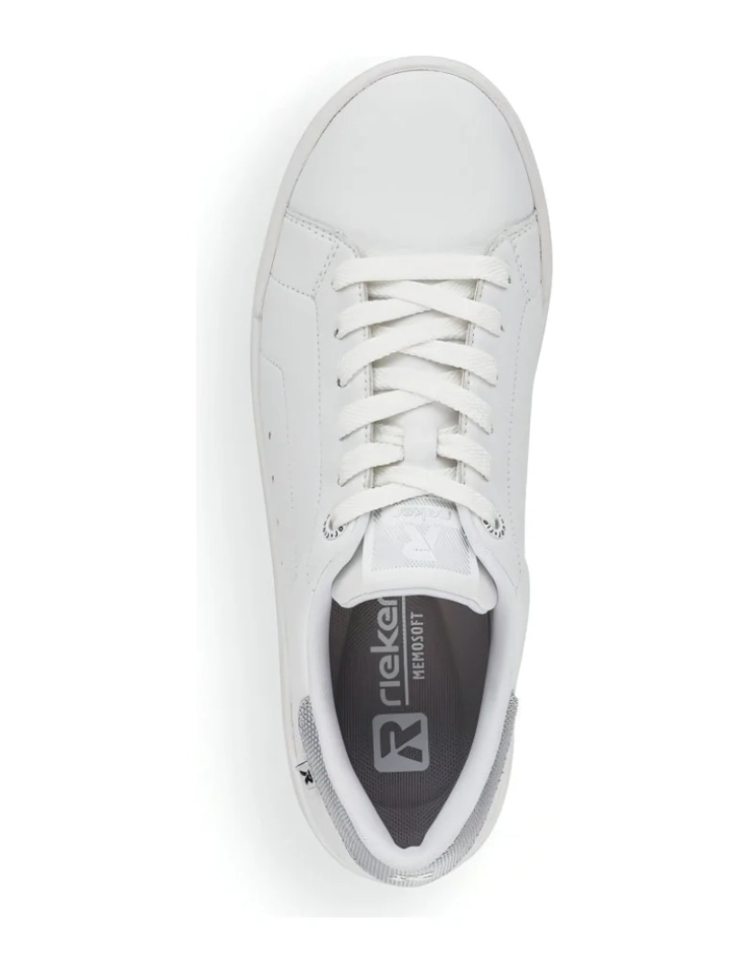 imagem de Rieker Branco Trainers sapatos femininos5