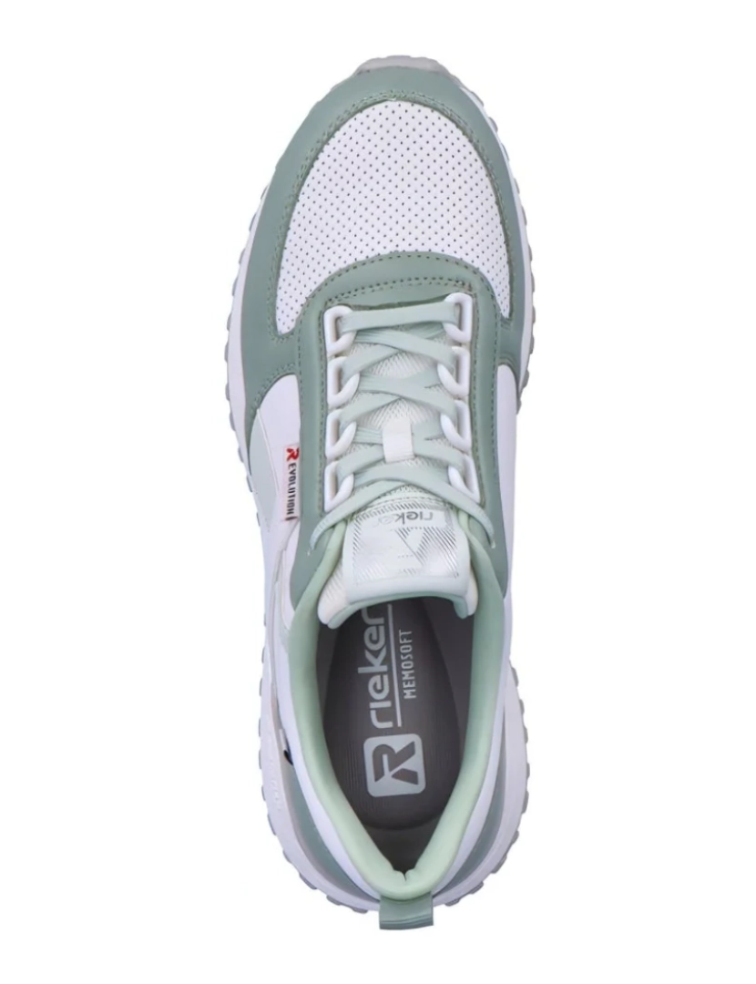 imagem de Rieker Branco Trainers sapatos femininos5