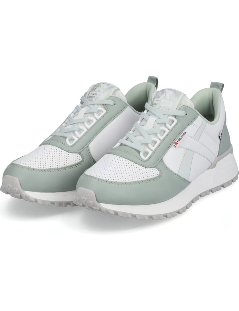 imagem de Rieker Branco Trainers sapatos femininos6