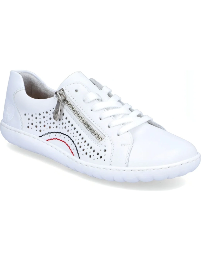 imagem de Rieker Branco Trainers sapatos femininos3