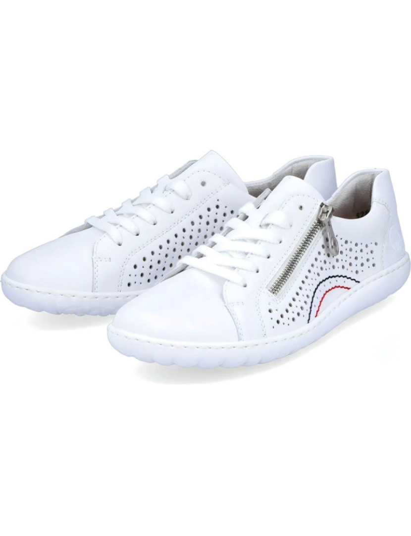 imagem de Rieker Branco Trainers sapatos femininos6