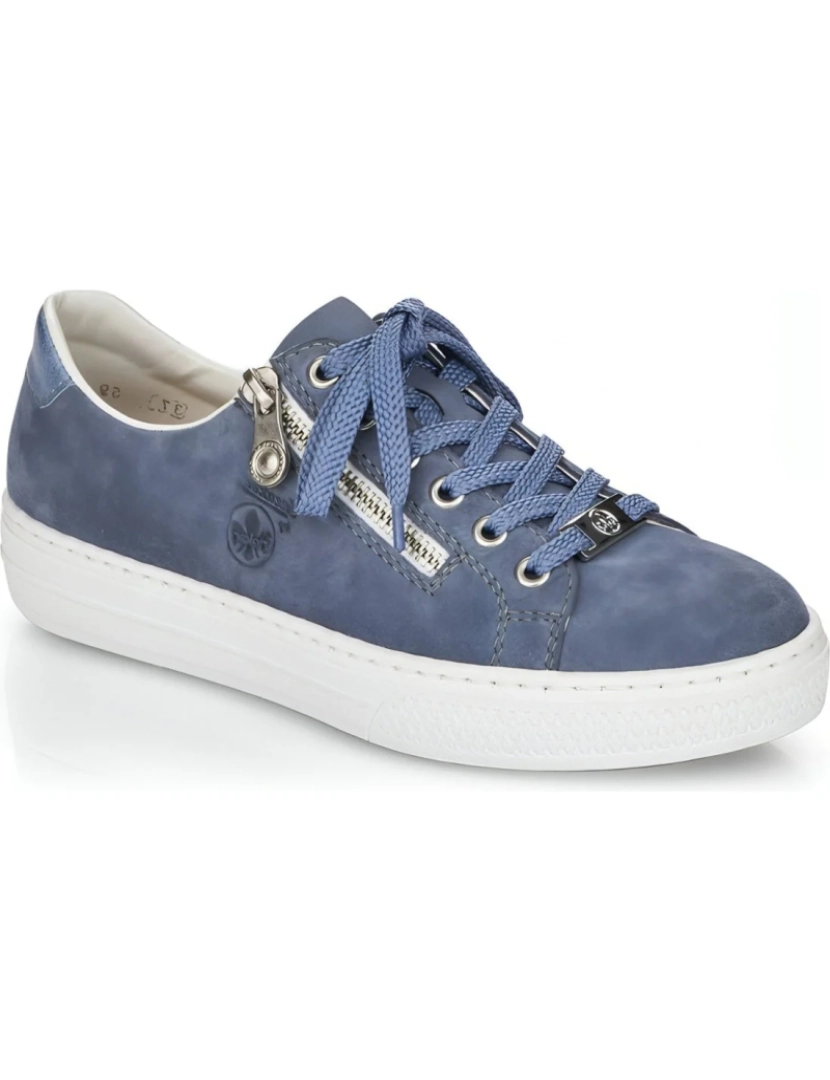 imagem de Rieker Blue Trainers sapatos femininos3