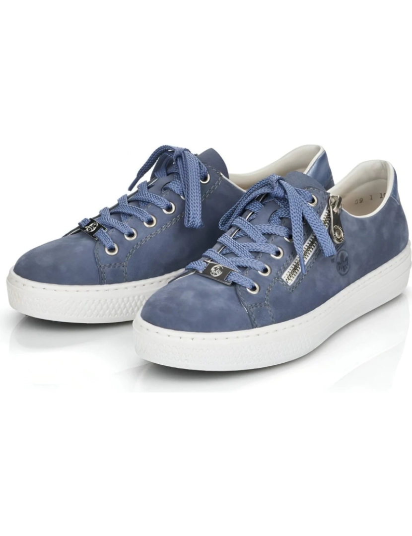 imagem de Rieker Blue Trainers sapatos femininos6