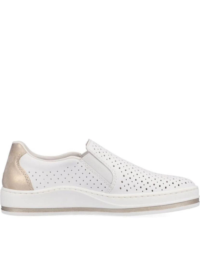 imagem de Rieker Branco Trainers sapatos femininos4