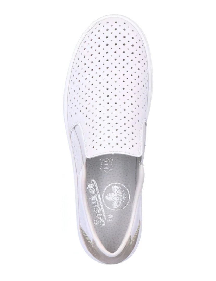 imagem de Rieker Branco Trainers sapatos femininos5