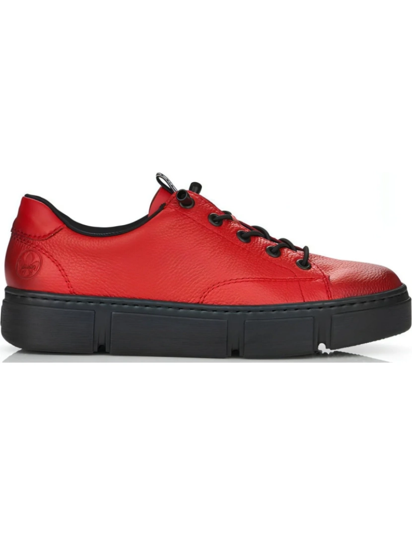 imagem de Rieker Red Trainers sapatos femininos2