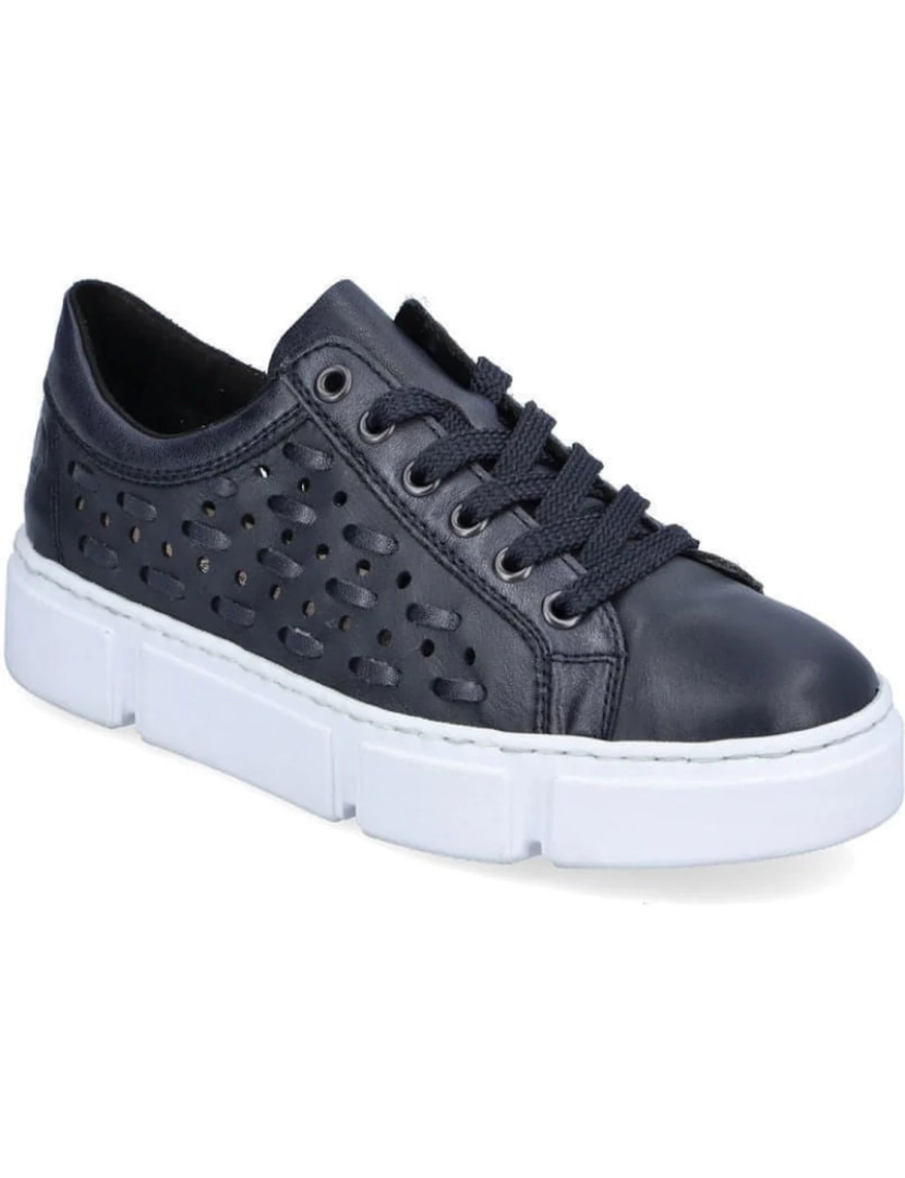 imagem de Rieker Blue Trainers sapatos femininos3