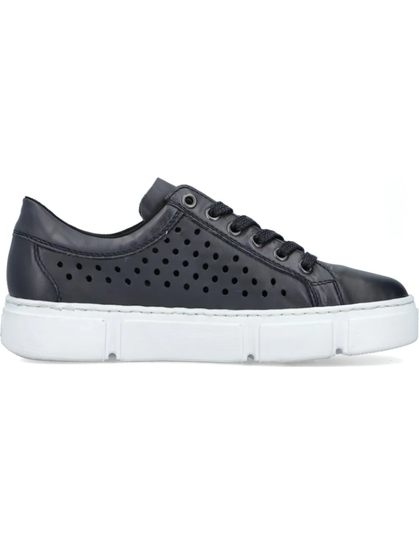 imagem de Rieker Blue Trainers sapatos femininos4