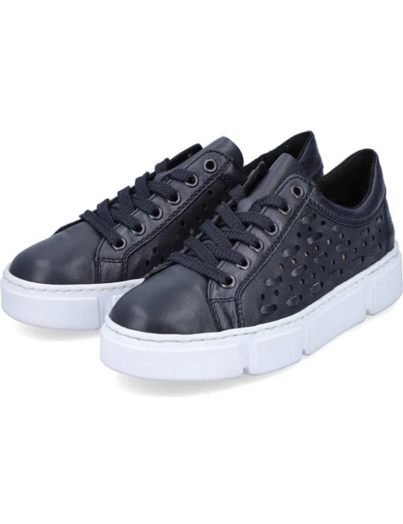 imagem de Rieker Blue Trainers sapatos femininos6