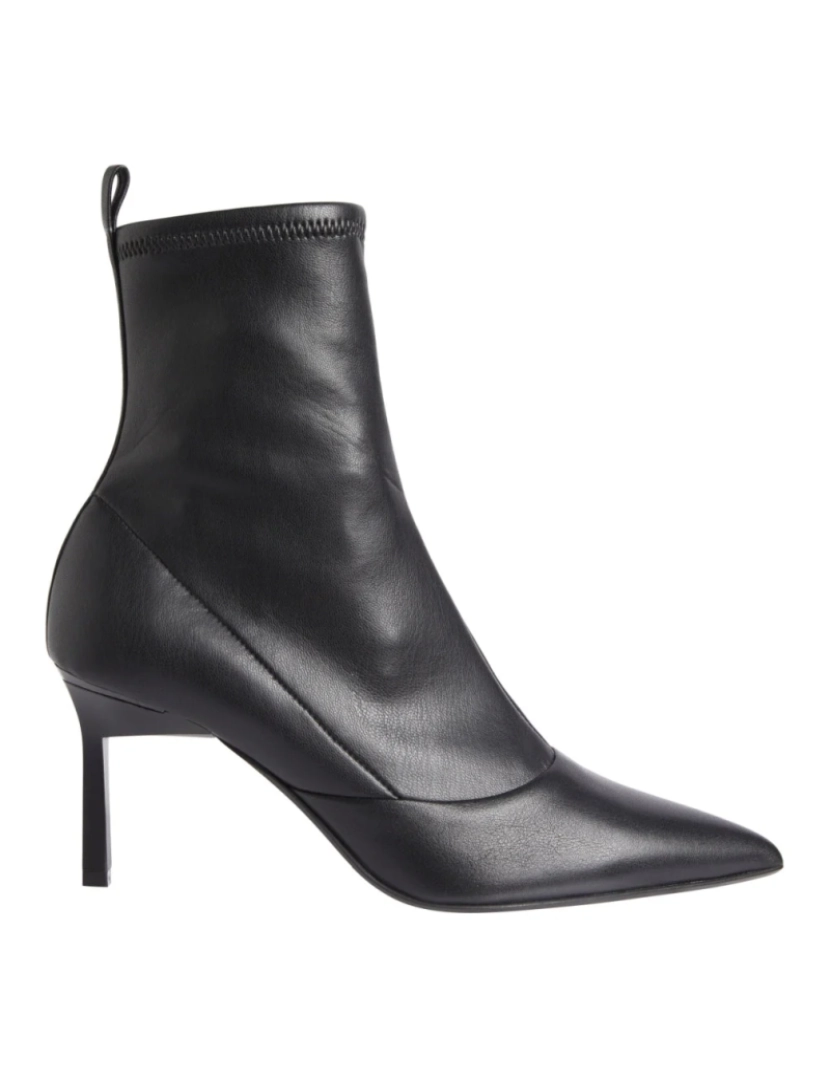 Calvin Klein - Calvin Klein Preto Booties Calçados Femininos