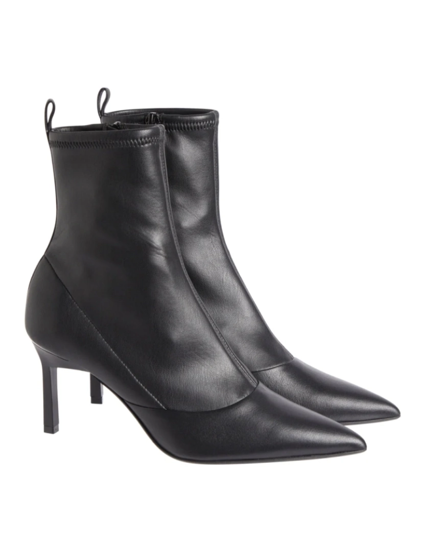 imagem de Calvin Klein Preto Booties Calçados Femininos3