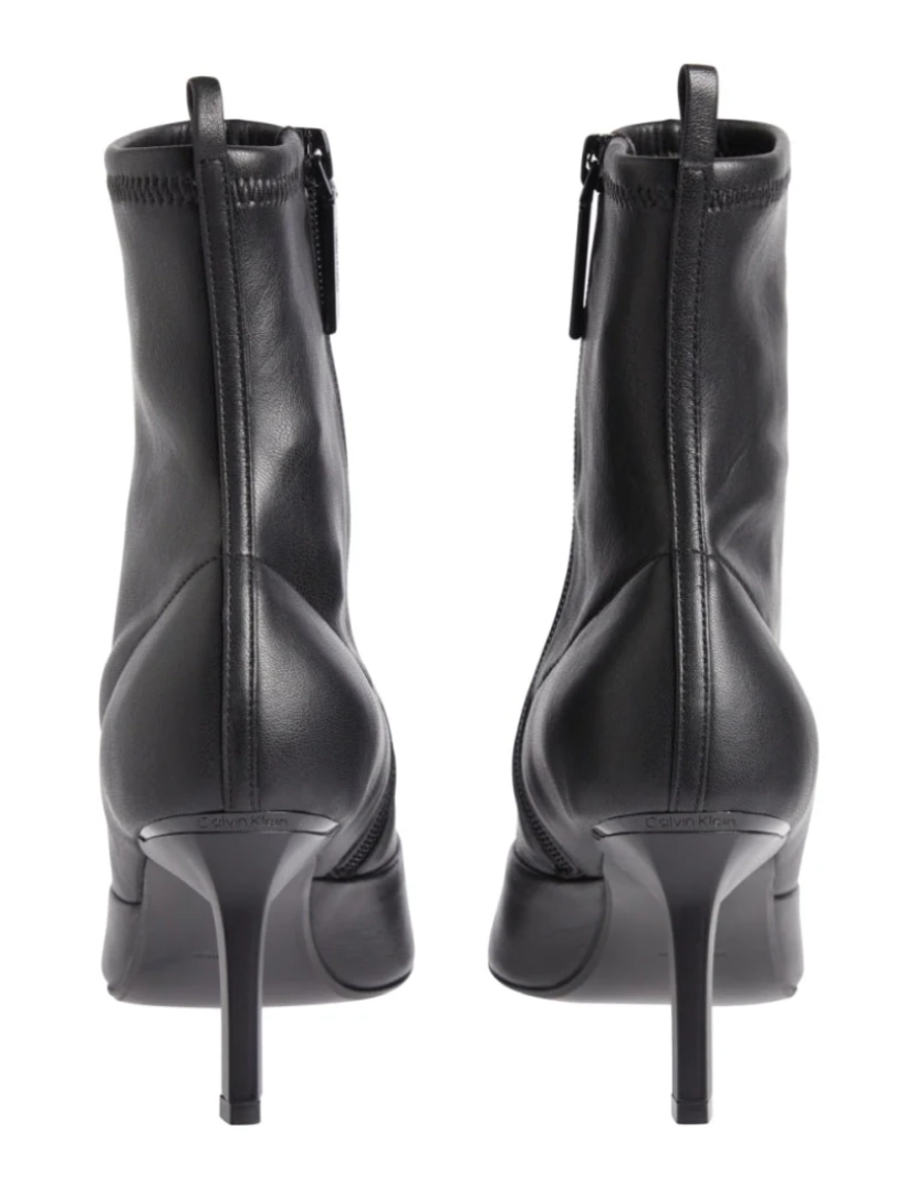 imagem de Calvin Klein Preto Booties Calçados Femininos5