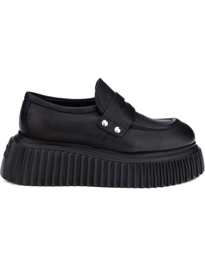 imagem de Agl Black Loafers Calçados Femininos3