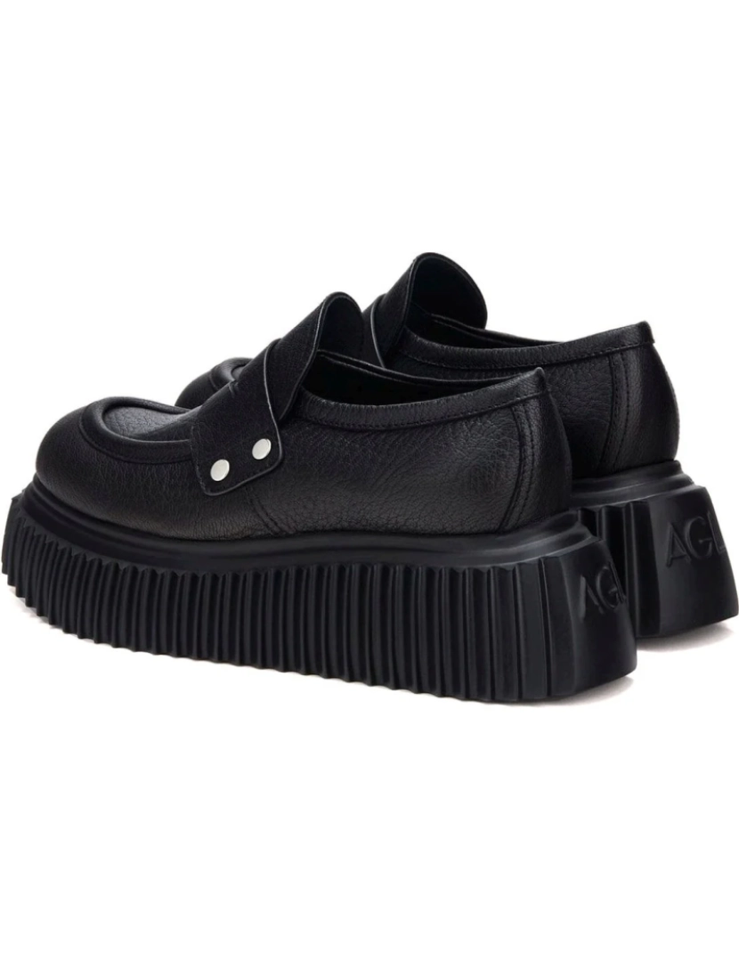 imagem de Agl Black Loafers Calçados Femininos4