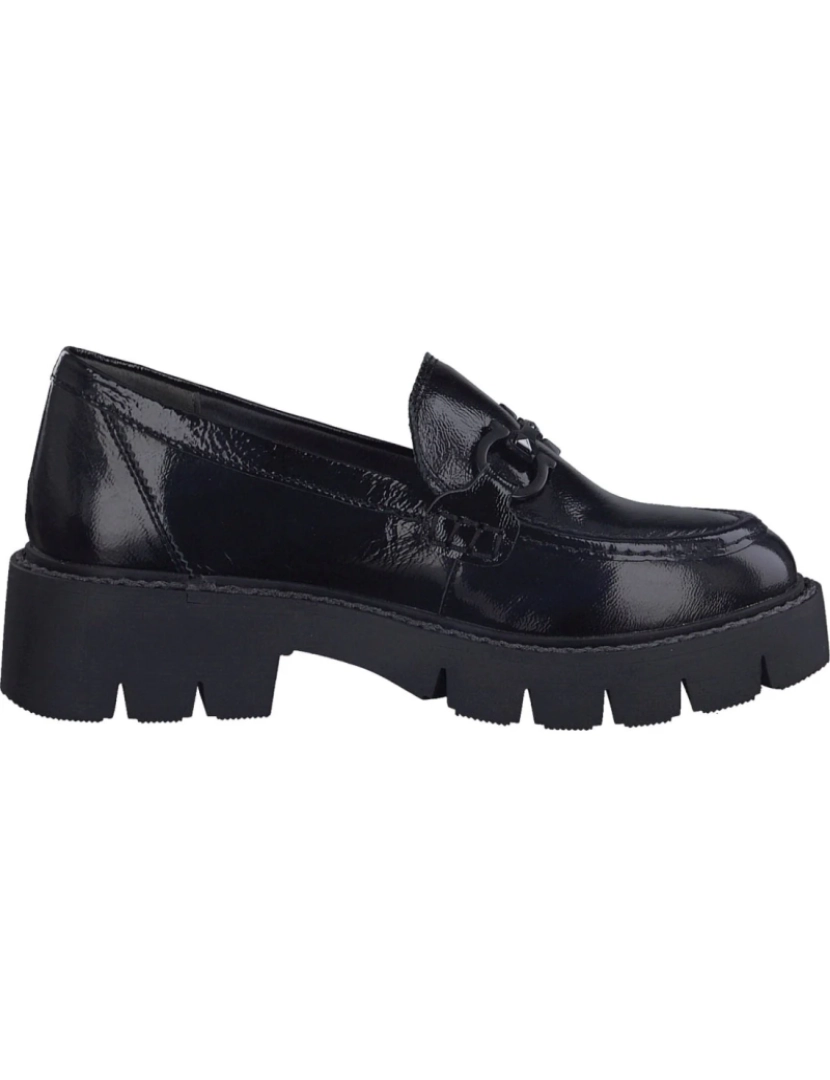 imagem de Caprice Black Loafers sapatos femininos3