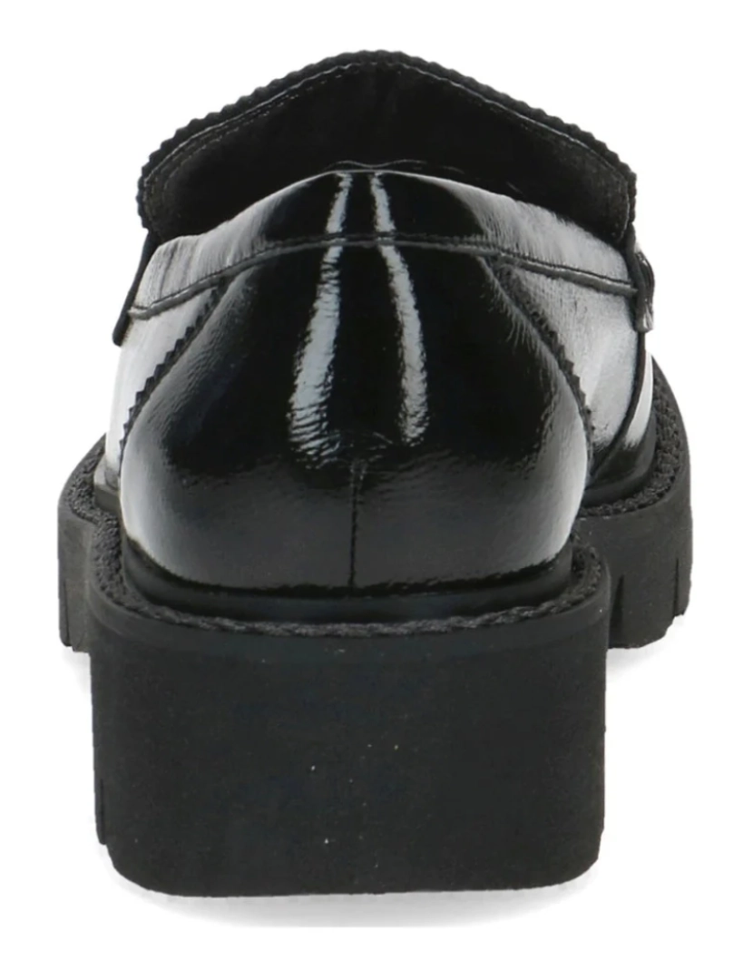 imagem de Caprice Black Loafers sapatos femininos6