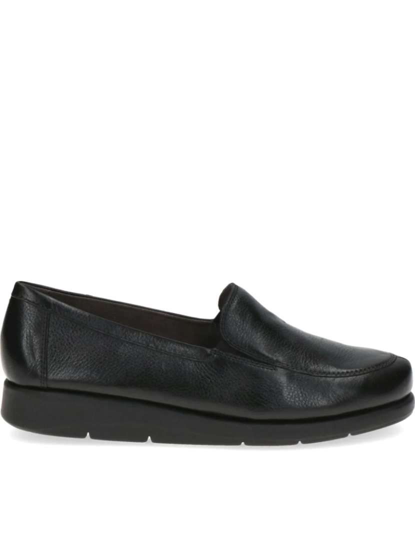 imagem de Caprice Black Loafers sapatos femininos3