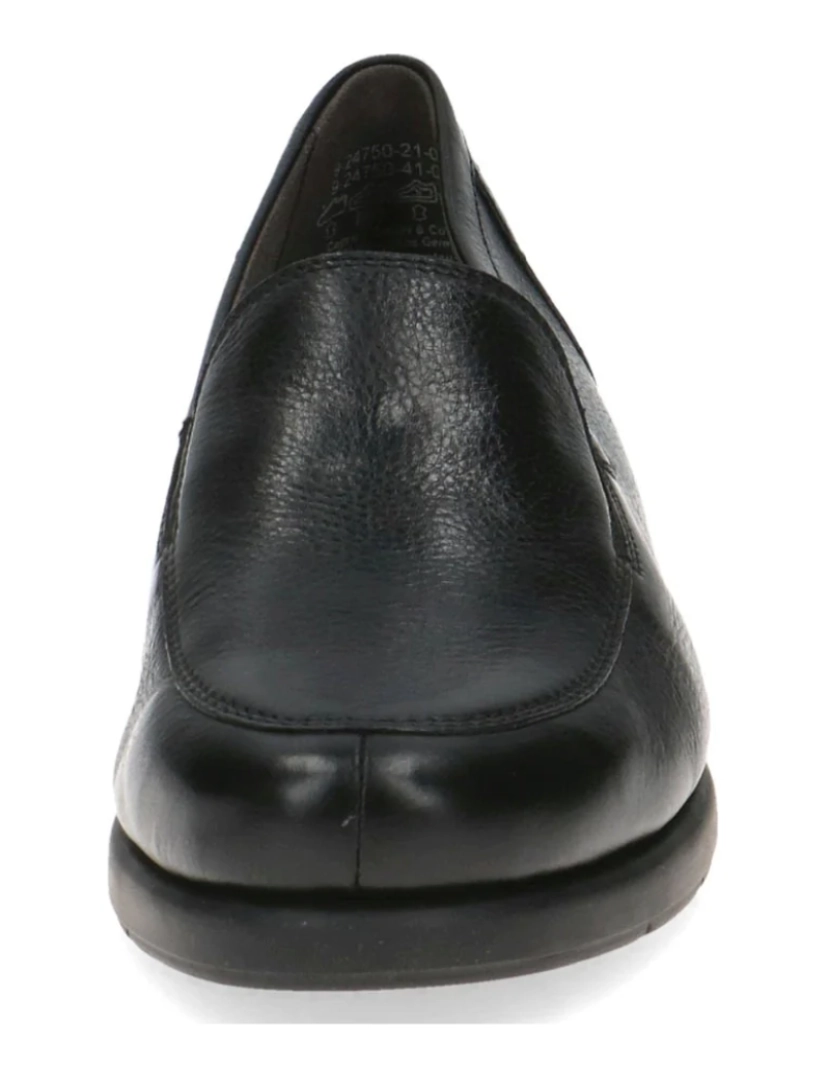 imagem de Caprice Black Loafers sapatos femininos5