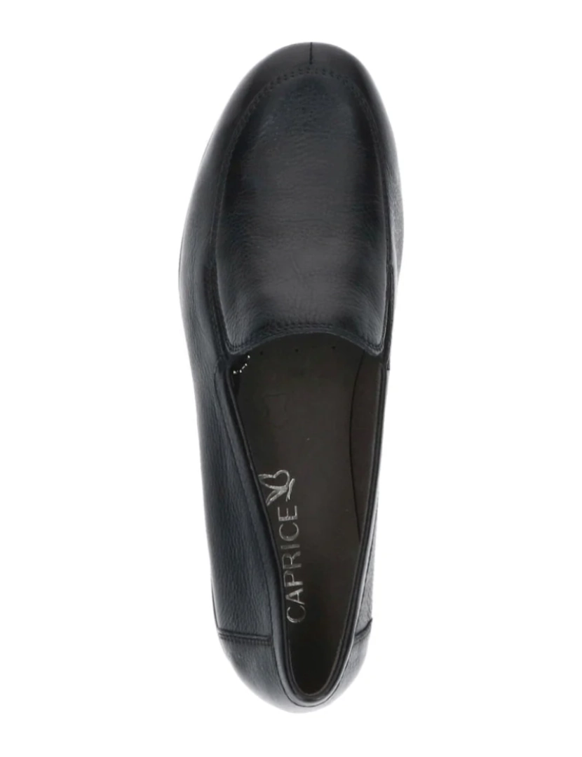 imagem de Caprice Black Loafers sapatos femininos7