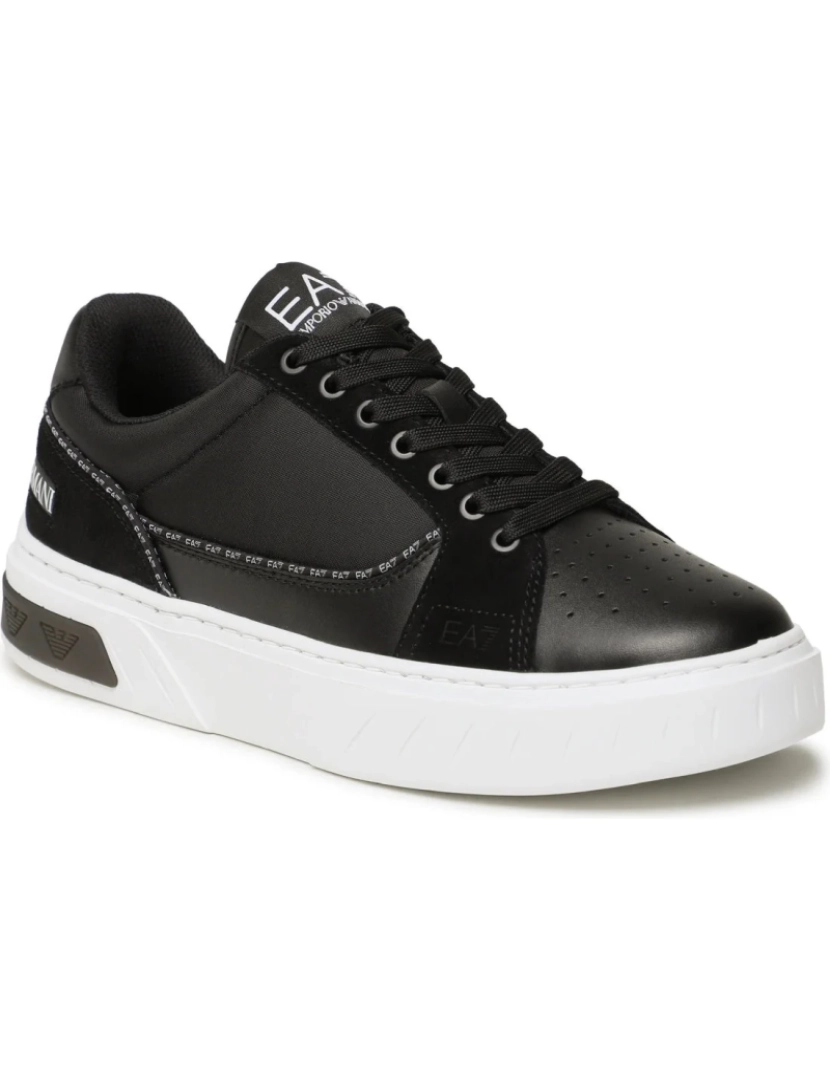 Ea7 - Ea7 Preto Trainers sapatos femininos