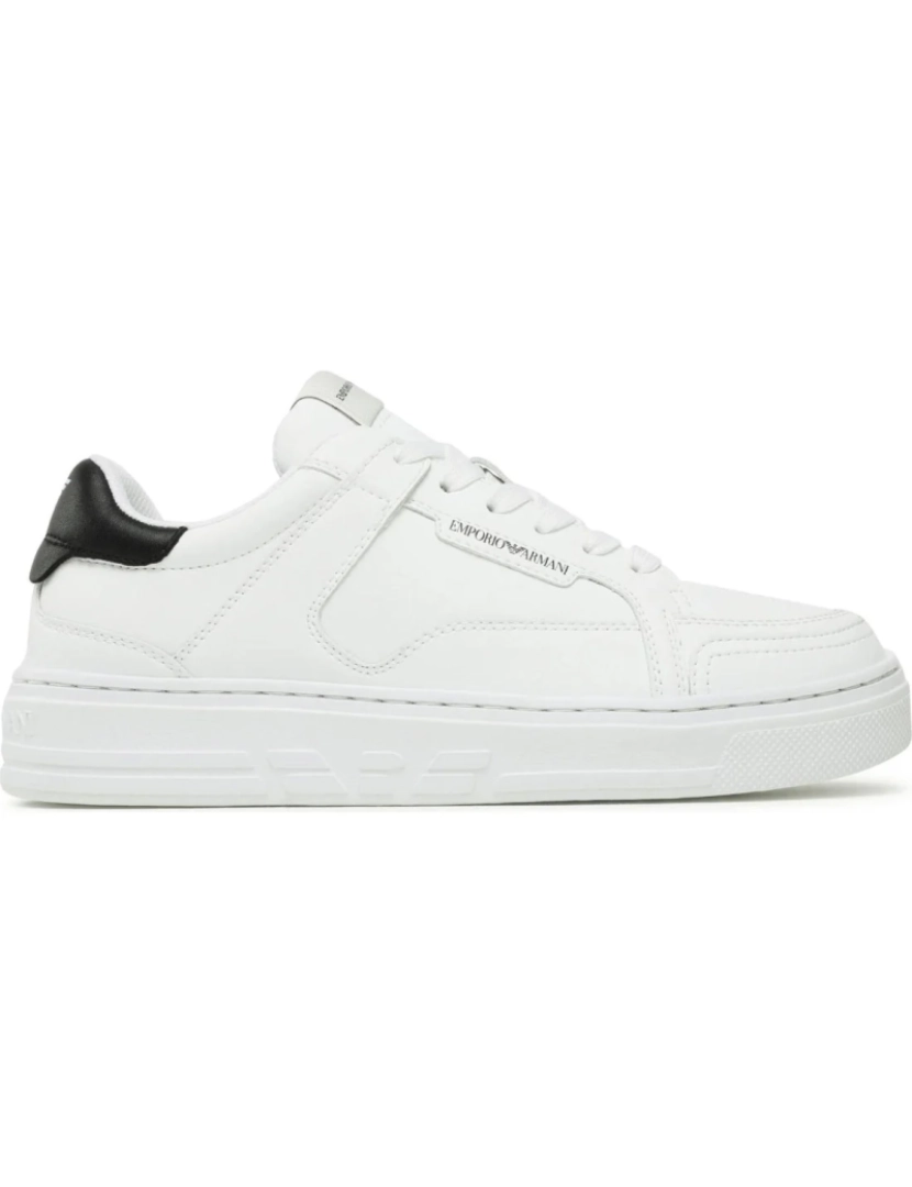 imagem de Emporio Armani Branco Trainers Calçados Femininos2