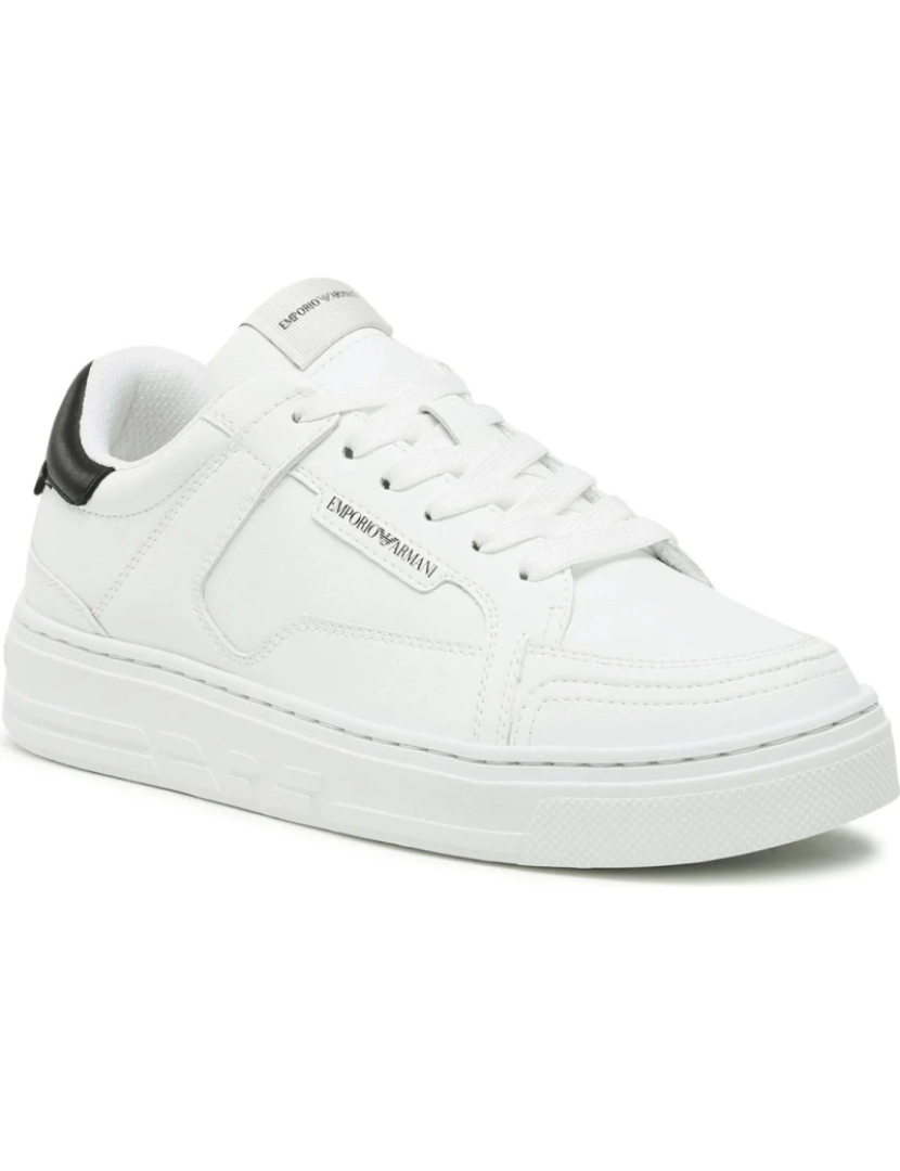 imagem de Emporio Armani Branco Trainers Calçados Femininos3