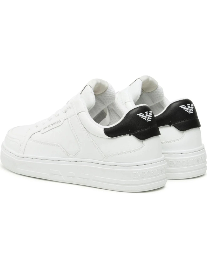 imagem de Emporio Armani Branco Trainers Calçados Femininos4