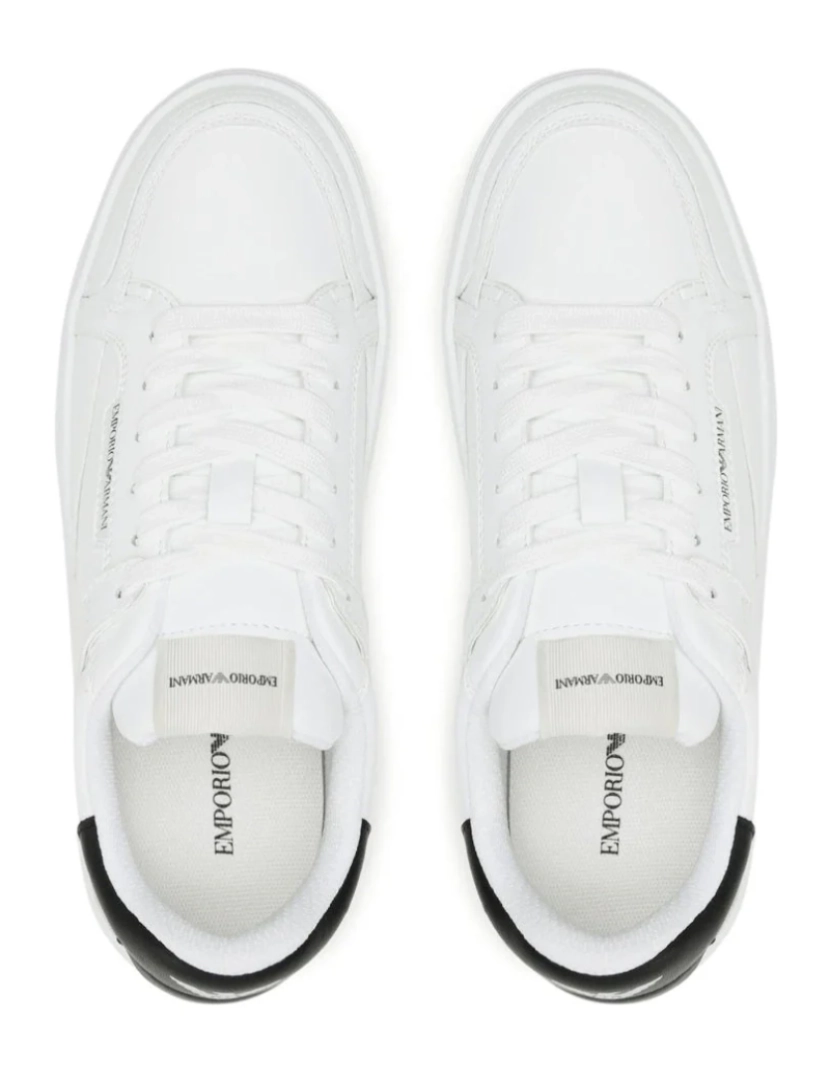 imagem de Emporio Armani Branco Trainers Calçados Femininos5