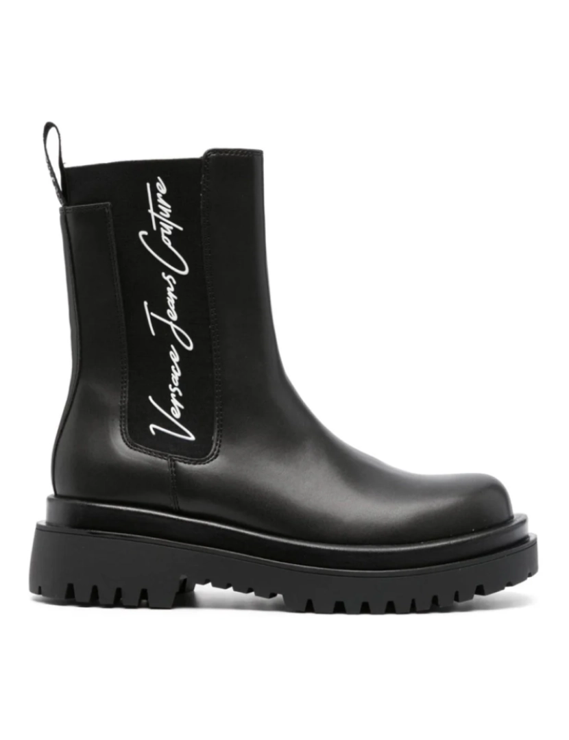 Versace Jeans Couture - Versace Jeans Couture Preto Booties Calçados Femininos