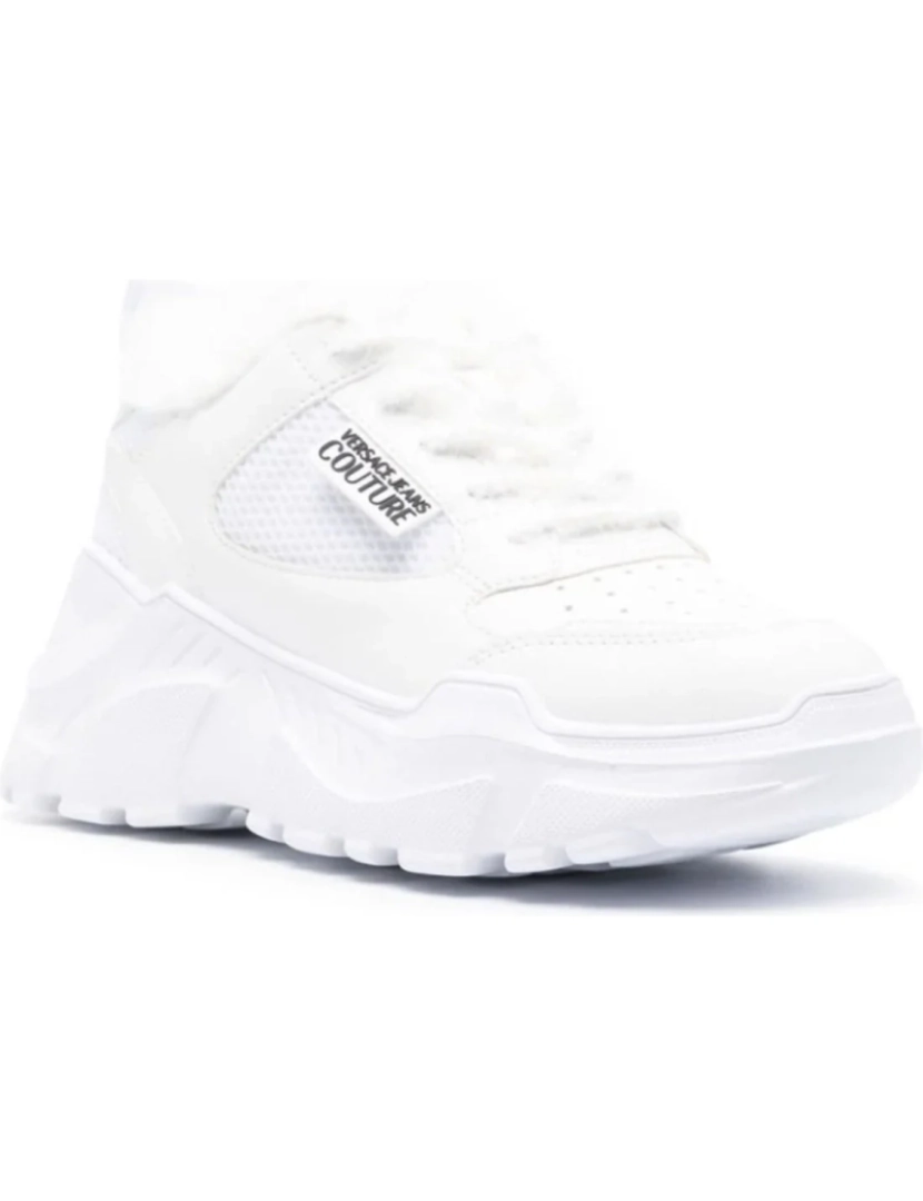 imagem de Versace Jeans Couture Branco Trainers Calçados Femininos3